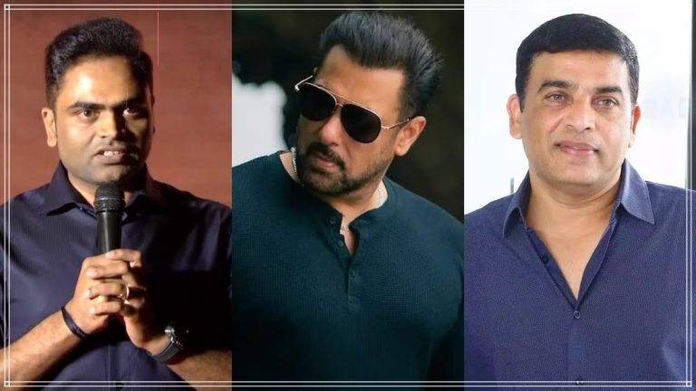 Bollywood Superstar Salman Khan collaborating with director Vamshi Paidipally for a new project.