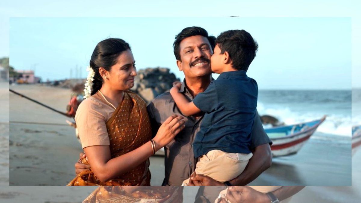 Samuthirakani in Carmeni Selvam movie official trailer look.