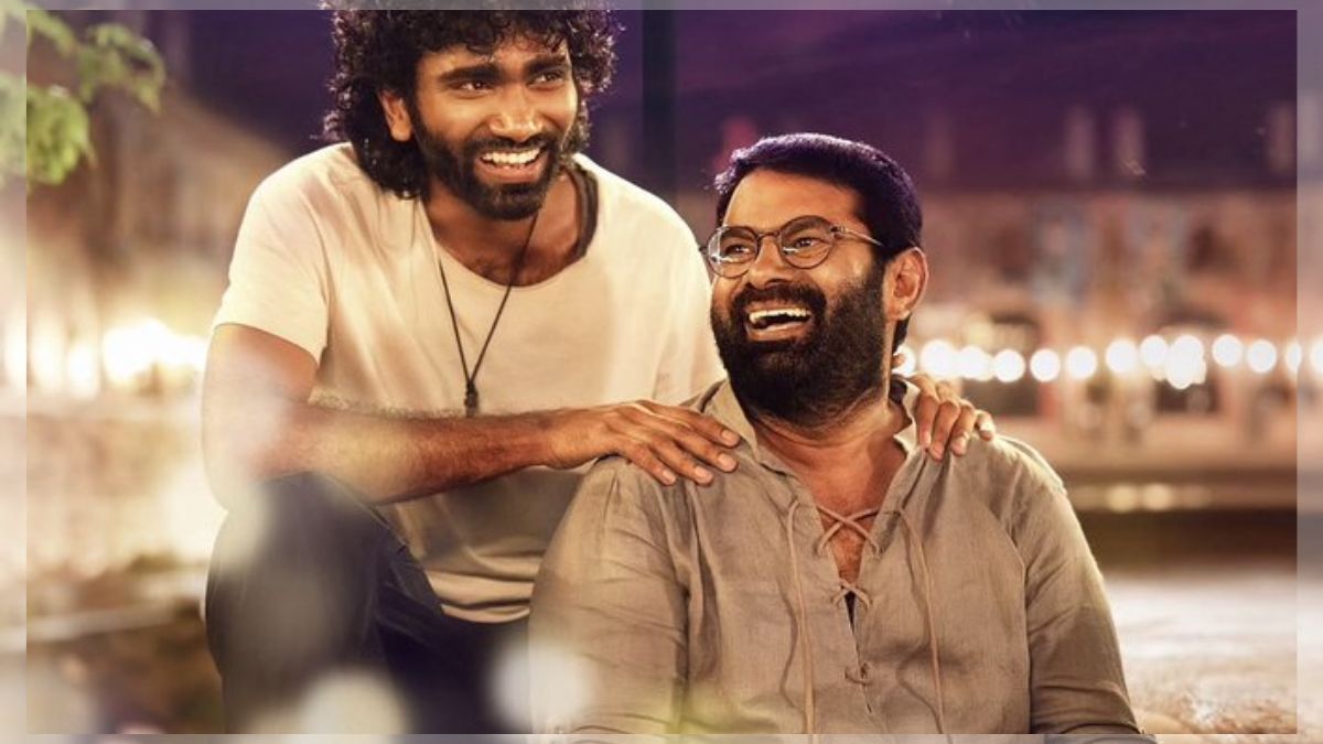 Seeman and director Vignesh Shivan discussing a role in the movie LIK (Love Insurance Kompany).