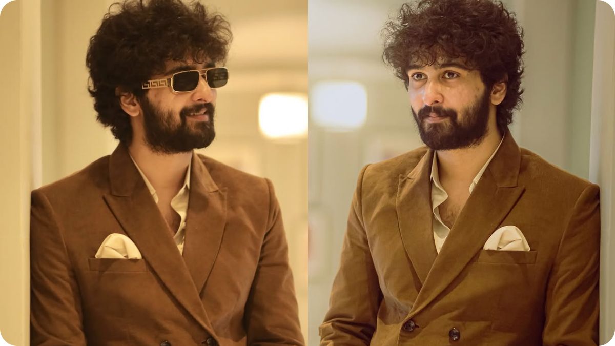 Malayalam actor Shane Nigam in a rugged action look from his direct Telugu debut movie Shane 27 glimpse.
