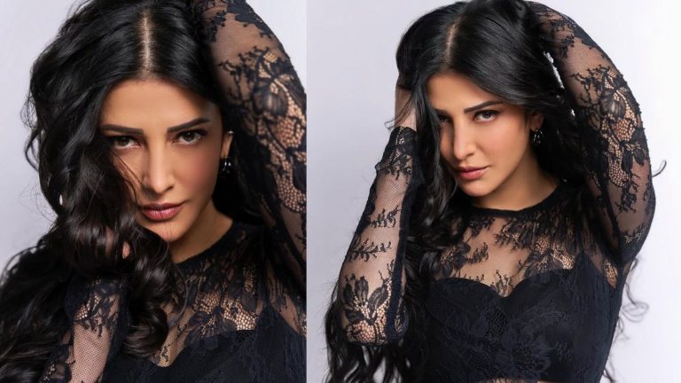 Actor and singer Shruti Haasan sharing her artistic thoughts on Instagram regarding studio sessions.