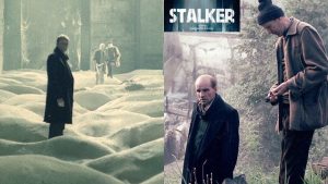 Stalker (1979): "இது வெறும் படம் அல்ல, ஒரு தவம்!" - உலகின் டாப் 10 லிஸ்டில் இருக்கும் 'ஸ்டாக்கர்' ஏன் பார்க்க வேண்டும்? Cinematic still from Andrei Tarkovsky's 1979 masterpiece Stalker showing the Zone.