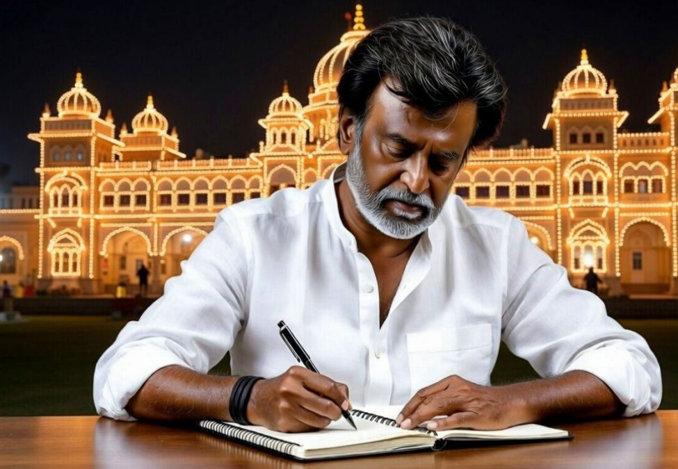 Superstar Rajinikanth writing his autobiography covering his 50 years of cinematic journey.