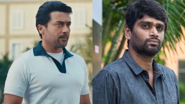Official announcement of Suriya teaming up with director H Vinoth for a new movie under Dream Warrior Pictures.