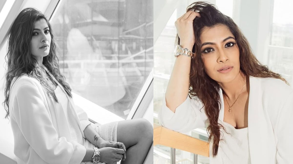 Actor and Director Varalaxmi Sarathkumar expressing her gratitude for the success of S. Saraswathi.