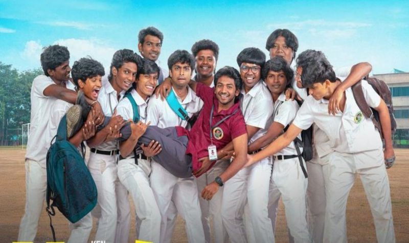 Ken Karunaas as Praveen in the school-life drama movie Youth directed by himself.