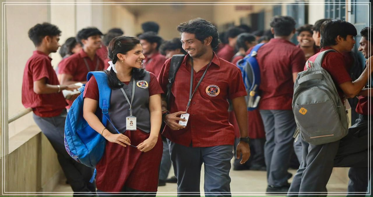 Ken Karunaas as Praveen in the school-life drama movie Youth directed by himself.