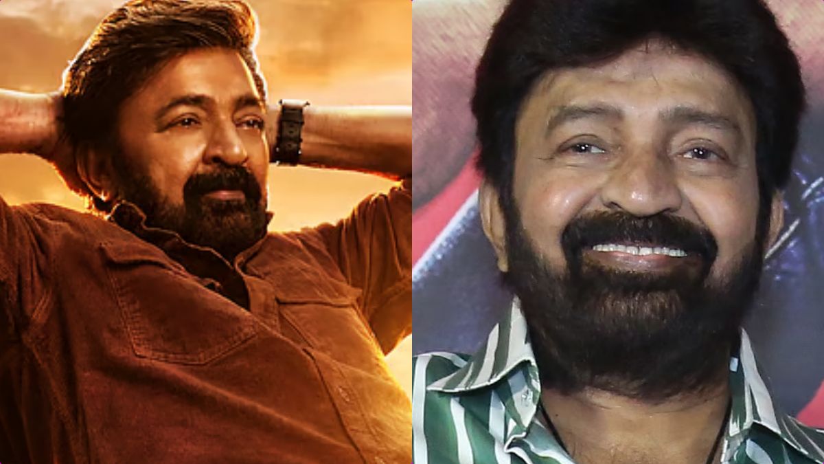 Actor Rajashekar and Sunil sharing a friendly moment, highlighting the medical incident.