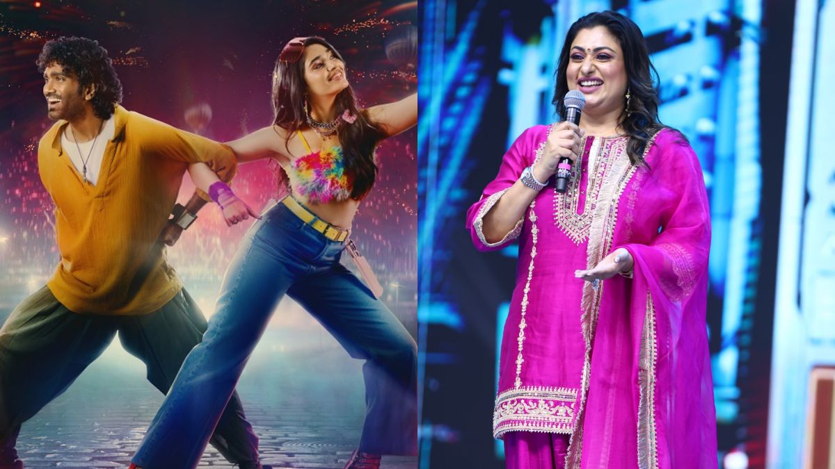 Malavika’s Voice Magic : "42 படத்துல இதுதான் ஃபர்ஸ்ட் டைம்" - மாளவிகாவின் 'வாழ மீன்' அவதாரம்! செம்ம அப்டேட்! 2 Actress Malavika posing for the cameras during the Love Insurance Kompany movie promotional event in Chennai.