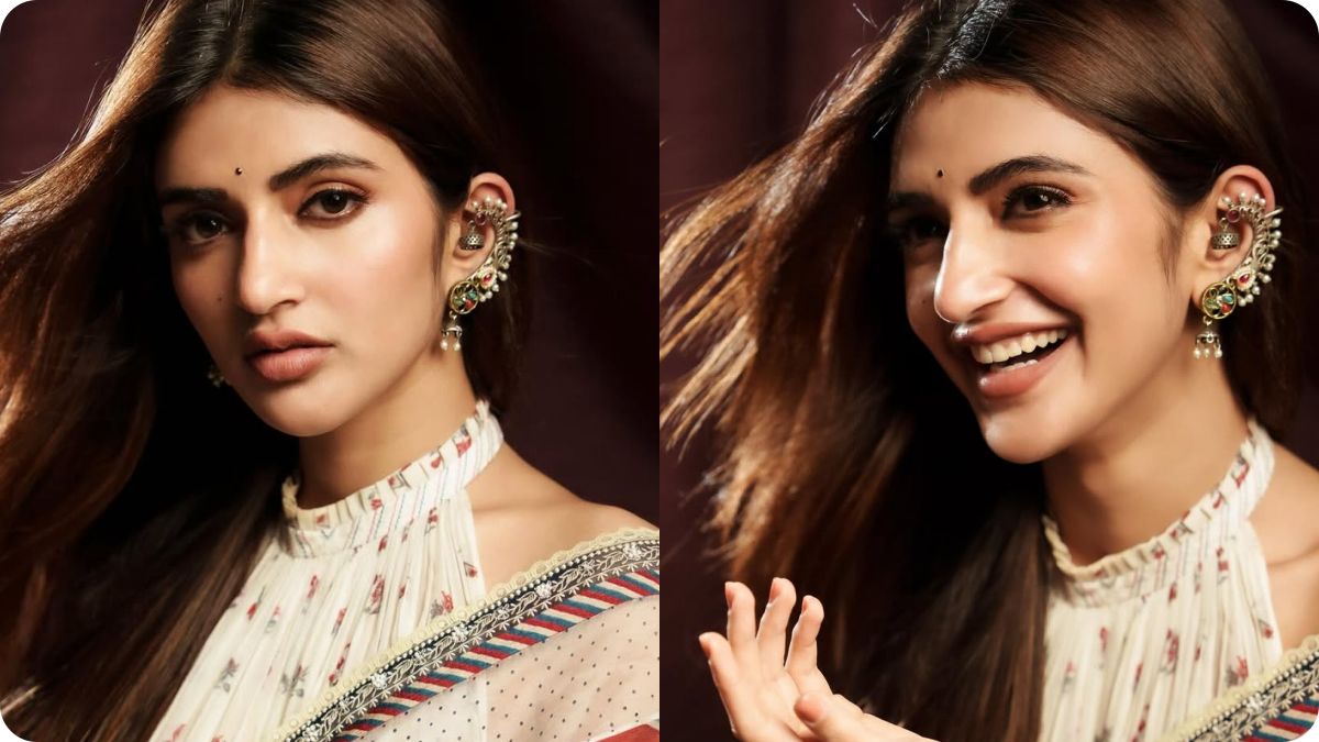 Actress Sreeleela posing confidently in a high-fashion, stylish outfit, representing her ambition to become a fashion icon.