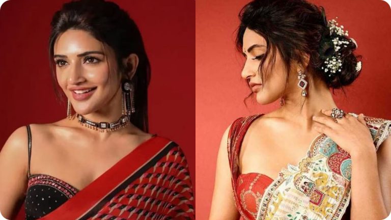 South Indian actress Sreeleela speaking about working during physical challenges in an interview.