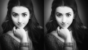 TRISHA Dubbing : "திரிஷாவோட ஒரிஜினல் வாய்ஸ்" – கருப்பு படத்தில் நீண்ட காலத்துக்குப் பின் மாஸ் காட்டும் குயின் திரிஷா! Actress Trisha Krishnan in a stylish look from the official movie poster of Karuppu.