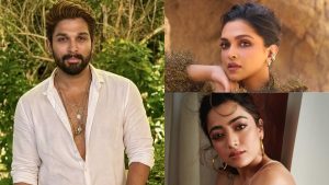 Allu Arjun in a beast-like first look poster for the movie Raaka directed by Atlee.