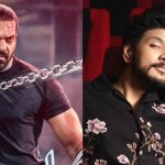 Actor Arya during the toughest underwater action sequence shoot for his movie Mr. X.