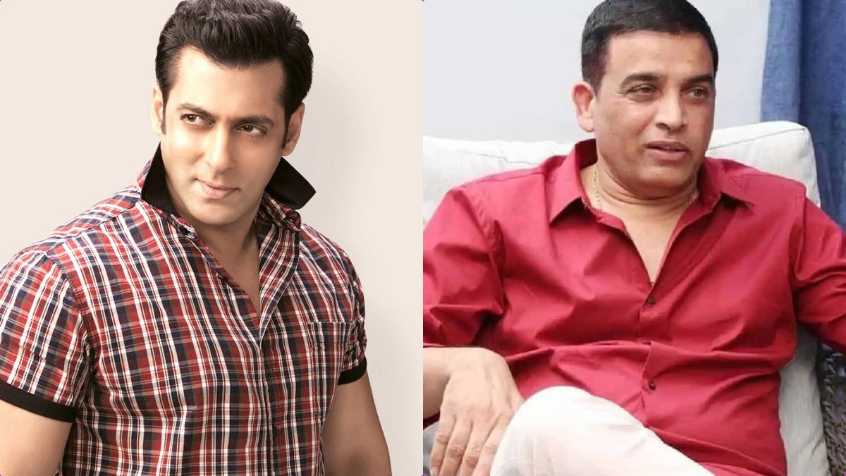 Producer Dil Raju of Sri Venkateswara Creations during the launch event of the Salman Khan starrer.