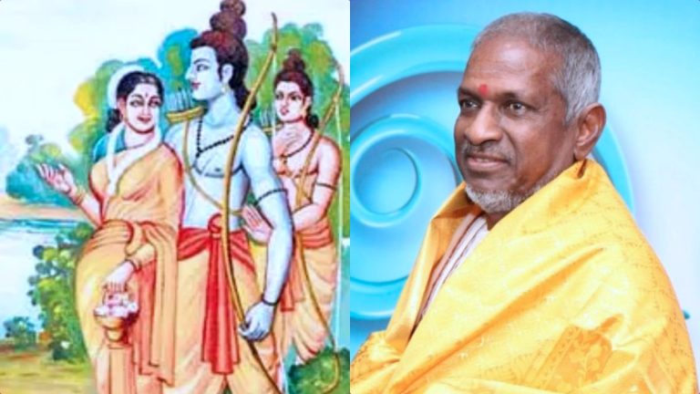 Music maestro Ilaiyaraaja composing for the upcoming movie Valmiki Ramayana directed by Bhavna Talwar.