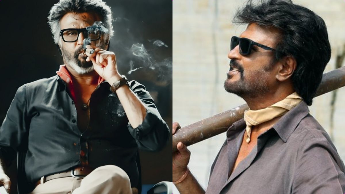 A creative graphic hinting at the flashback portions of Muthuvel Pandian in Jailer 2.