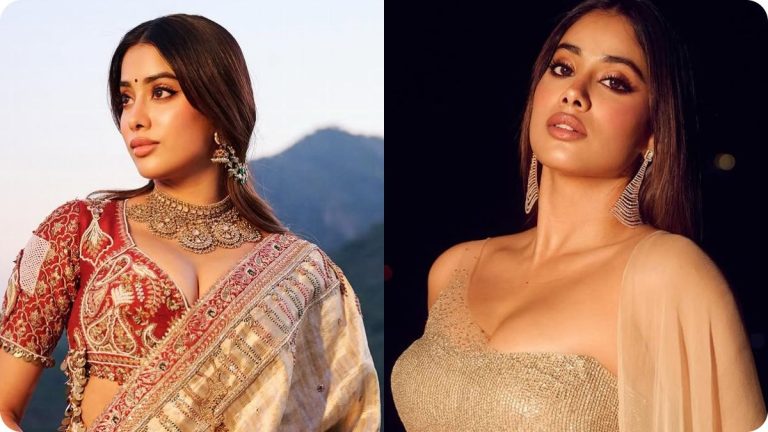 Janhvi Kapoor sharing her traumatic school experience with deepfake morphed images on Raj Shamani's podcast.