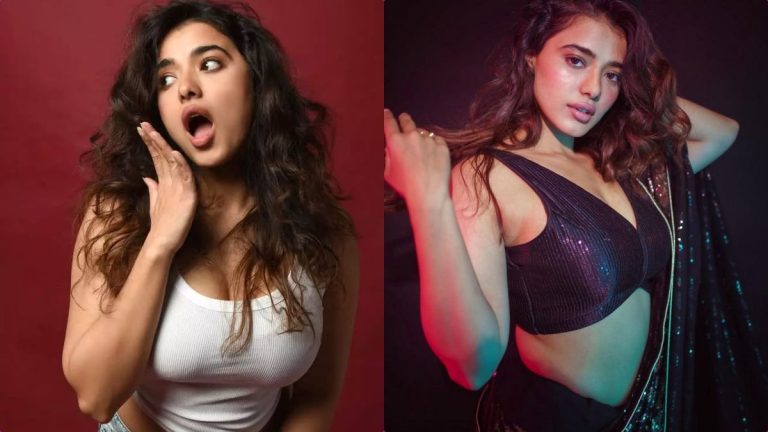 Actress Ketika Sharma smiling and expressing gratitude to Tamil cinema fans.