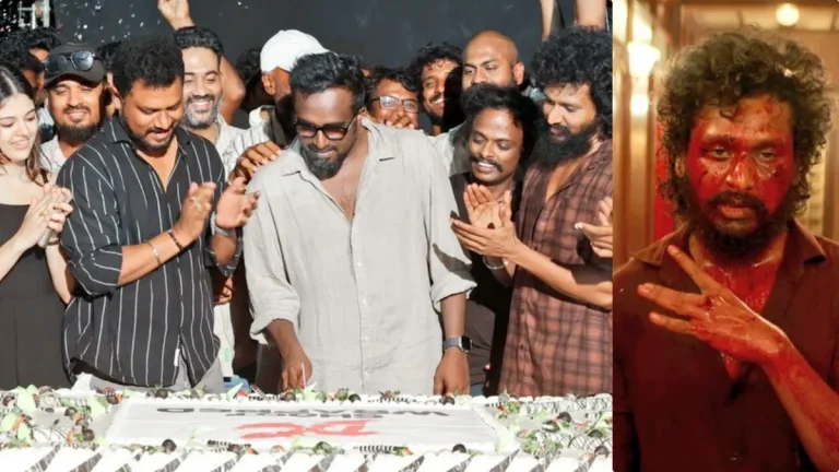 Director Lokesh Kanagaraj and Wamiqa Gabbi in the movie DC directed by Arun Matheswaran.