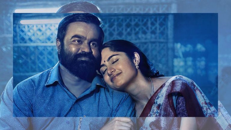 Selvaraghavan in a rural villager look with Kushee Ravi in Manithan Deivamagalam 2026 film.