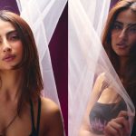 Actress Palak Tiwari and Rapper King in a stylish look from the Bulletproof song poster of Lukkhe series.