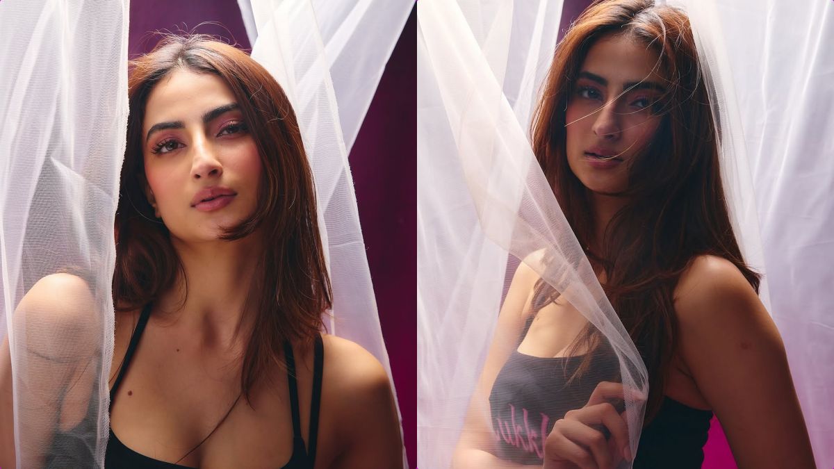 Actress Palak Tiwari and Rapper King in a stylish look from the Bulletproof song poster of Lukkhe series.