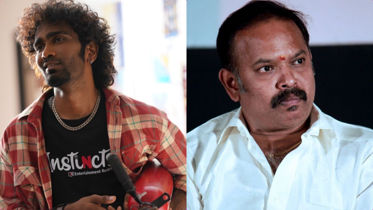 Director Venkat Prabhu and Actor Pradeep Ranganathan in a professional meeting for their upcoming project.