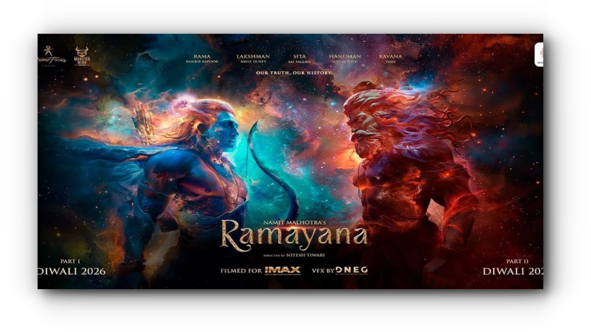 Ranbir Kapoor as Lord Rama and Sai Pallavi as Sita in Ramayana official teaser 2026