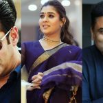 Actor Salman Khan and Director Vamshi Paidipally at the official pooja ceremony of their new film produced by SVC.