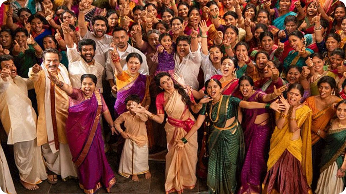 MIB Single Out : "சமந்தாவின் ஃபேமிலி பார்ட்டி சாங்" – மா இண்டி பங்காரம் படத்தின் முதல் பாடல் 'தசடியா' ரிலீஸ்; மிரட்டலான இசை! 1 Official poster of Samantha's movie Maa Inti Bangaaram announcing the first single Thassadiya composed by Santhosh Narayanan.