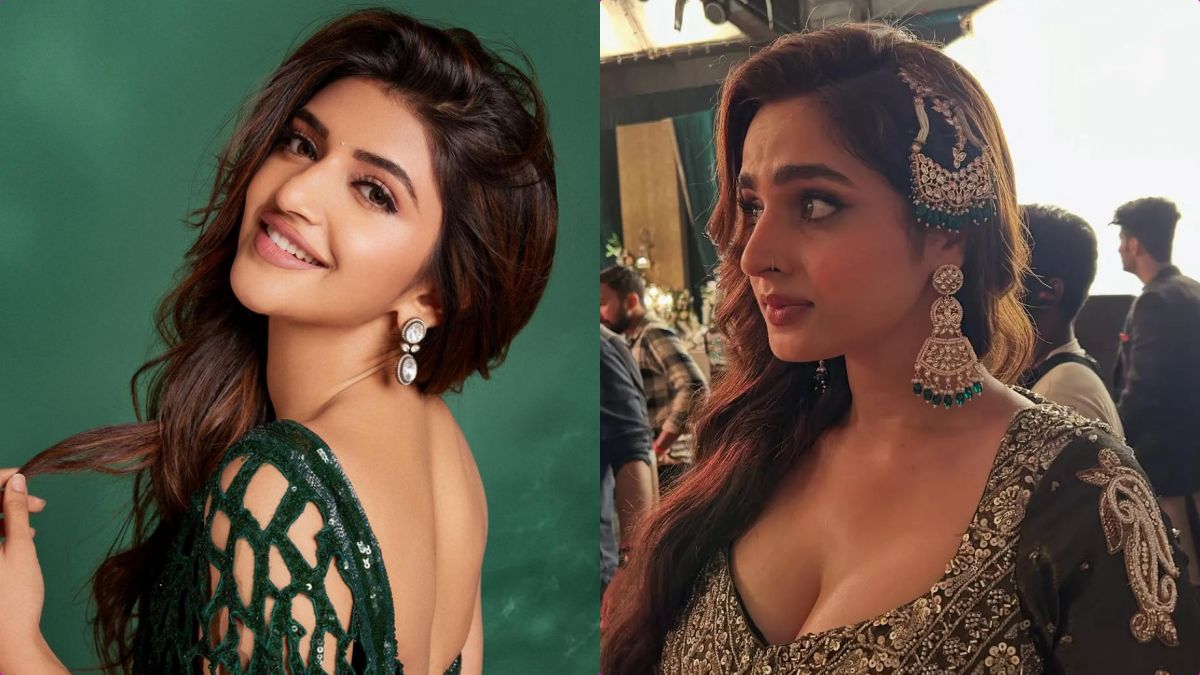 Actresses Sreeleela and Ayesha Khan sharing similar views on workspace equality and dedication.