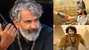 Director SS Rajamouli presenting at CCXP Mexico 2026 explaining the Mayan civilization influence on Baahubali.