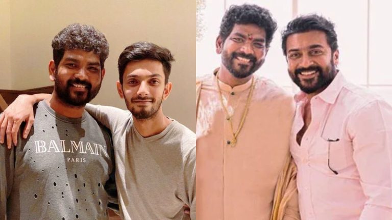 Actor Suriya gifting a car to director Vignesh Shivan and insights on Anirudh's missed acting debut.