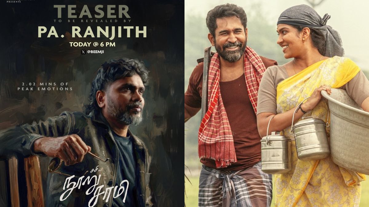 Actor Vijay Antony and Swasika in a rural look for the movie Noorusami directed by Sasi.