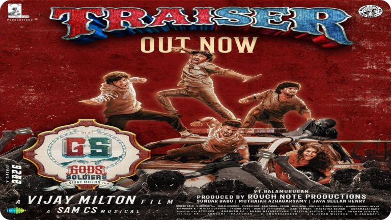 Official poster and Traiser release of Vijay Milton's movie Gods and Soldiers.