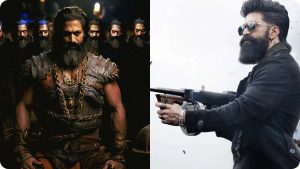 Actor Yash during an interview discussing his upcoming movies Toxic, Ramayana, and KGF 3.