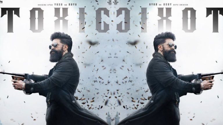 Actor Yash's official look from Toxic movie with the announcement of the release date postponement.