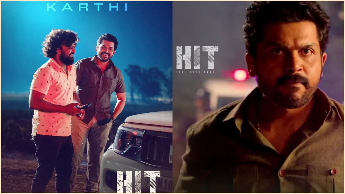 Actor Karthi announced as ACP Veerappan in director Sailesh Kolanu's upcoming crime thriller HIT: The Fourth Case.