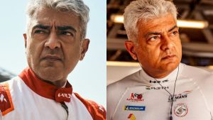 Actor Ajith Kumar at the Circuit Paul Ricard in France, preparing for the Michelin Le Mans Cup Round 2 with his racing team