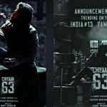 Official announcement still of actor Chiyaan Vikram's 63rd movie directed by Anand Shankar.