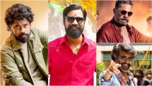 Sandy Master's Crazy Revelations! — "கமல் சாருக்கு வச்ச டான்ஸ்.. பாதி கட் ஆயிடுச்சு!" — தூக்கத்துல இருந்து எந்திரிச்சு ஆடிய ரஜினி; தனுஷை வெறித்தனமாக ஆடவைத்த சாண்டி மாஸ்டரின் எக்ஸ்க்ளூசிவ் பேட்டி! Choreographer Sandy Master expressing his expressions during an entertainment media interview highlighting actor Dhanush, superstar Rajinikanth and legend Kamal Haasan.