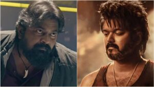 A Historic Miracle In Tamil Nadu! — "அன்று கேலி செய்தவர்கள் வாயடைத்துப் போயுள்ளனர்!" — முதல்வர் விஜய் தேர்தல் அசுர வெற்றி குறித்து இயக்குநர் மிஷ்கின் உணர்ச்சிப்பூர்வமான ஓப்பன்பேச்சு! Director Mysskin speaking animatedly during a press meet alongside a portrait of Tamil Nadu Chief Minister C. Joseph Vijay.