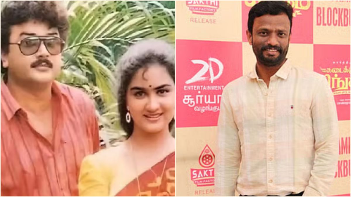 Director Pandiraj explaining the unique casting combination of Jayaram and Urvashi for his movie Parimala And Co.