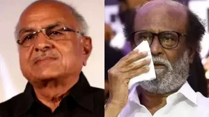 Actor Rajinikanth's emotional condolence message for the late producer R.B. Choudhary.