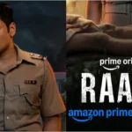 Actress Mrinalini Ravi upcoming crime mystery thriller web series Raakh official release date poster on Amazon Prime Video.