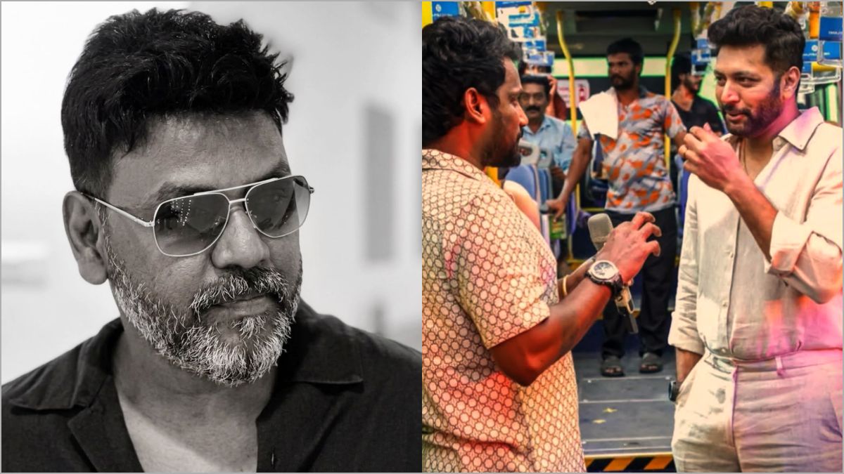 Actor Raghava Lawrence and producer Lokesh Kanagaraj Benz movie LCU connection poster with Kaithi and Leo references.