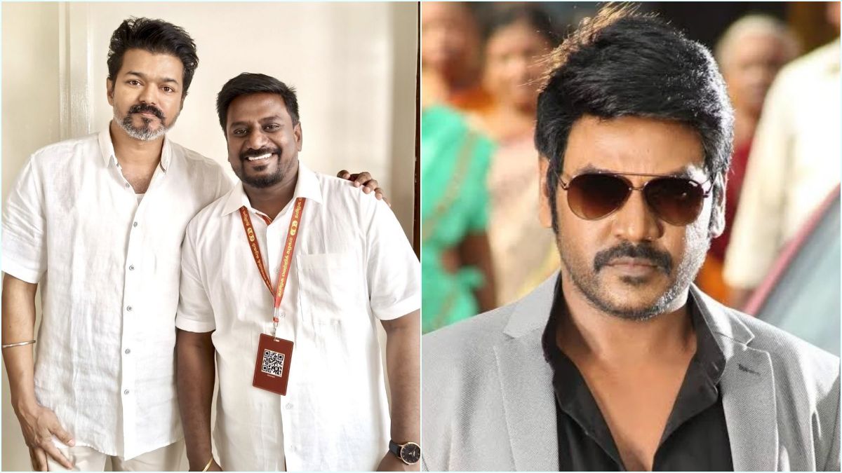 Actor and director Raghava Lawrence posing text updates supporting CM Joseph Vijay and Minister Rajmohan amid Vishal's controversy.