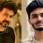 Musician Sai Abhyankar expressing his admiration for actor Vijay in a recent interview