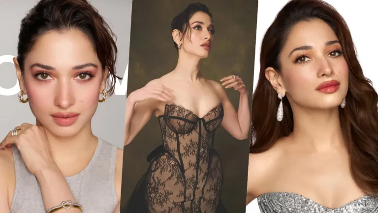 Actress Tamannaah Bhatia speaking emotionally during a recent interview about love, relationships, and the negative impact of expectations.